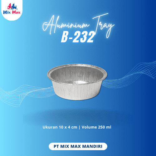 ALUMINIUM TRAY B-232 Aluminium Tray B-232
