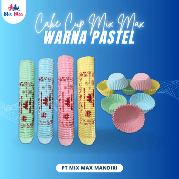 CAKE CUP MIX MAX PASTEL Cake Cup Pastel