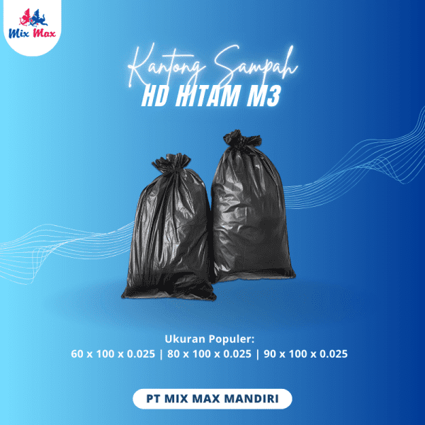 Kantong Sampah HD Hitam M3