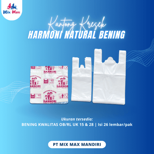 KRESEK HARMONI NATURAL BENING Kantong Kresek Harmoni Natural Bening