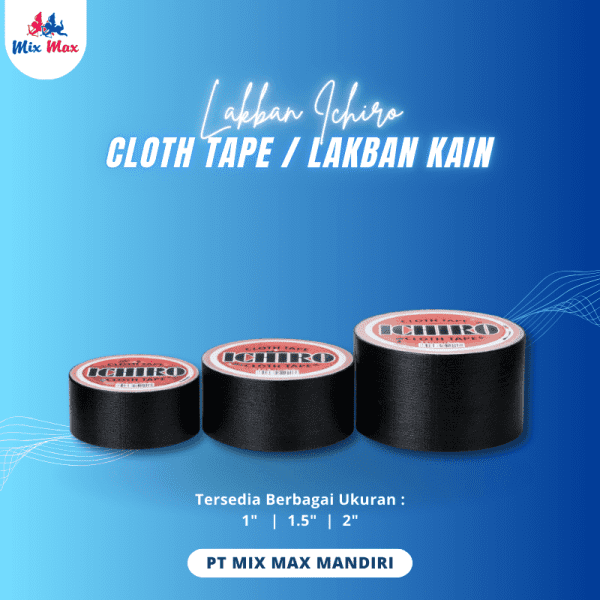 Lakban Cloth Tape Hitam