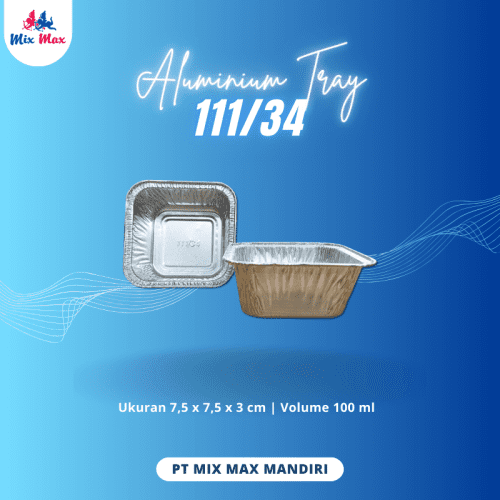 ALUMINIUM TRAY 111_34 Aluminium Tray 111/34