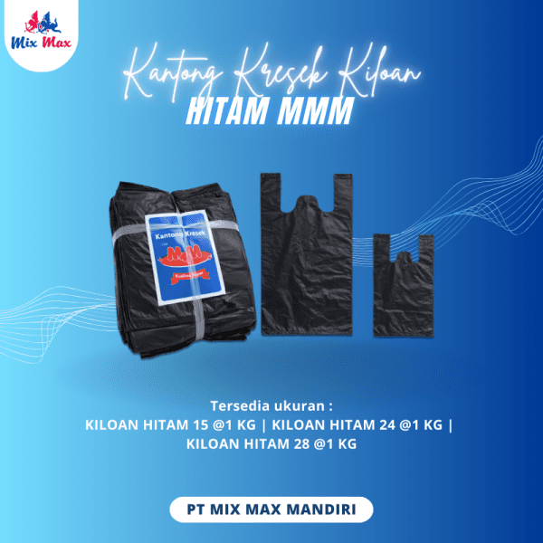 Kantong Kresek Kiloan Hitam MMM
