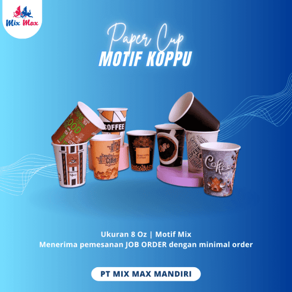 Paper Cup Motif Koppu